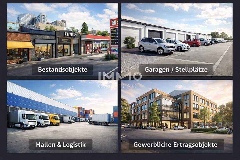 OFF MARKETS I Ertragsstarke oder freie Gewerbeobjekte in wirtschaftlich dynamischen Regionen, Grund und Boden-kauf, 2700 Wiener Neustadt(Stadt)