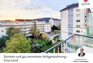 Sanierte und gut vermietete Anlegerwohnung - Graz-Lend