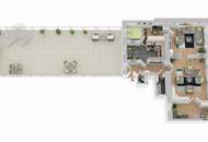 "Jugendstil-Wohnung mit flexibel teilbarem Wohn-/Seminarraum und 165 m2 eigener Freifläche"