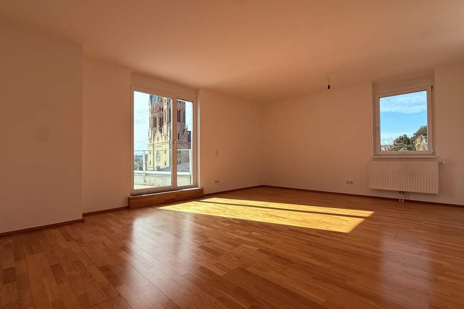 Silbergasse: Moderne 3-Zimmer-DG-Wohnung mit 58m² Terrassenfläche !!!, Wohnung-miete, 2.449,00,€, 1190 Wien 19., Döbling