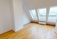 Unbefristete 3-Zimmer-Dachgeschosswohnung - nahe U3 Johnstraße