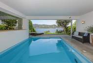 Exklusive Villa mit Pool am See