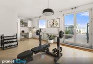 Lichtdurchflutete Dachgeschosswohnung mit traumhaftem Weitblick