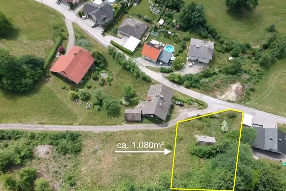 Sonniges Grundstück - Nahe Velden am Wörthersee, Grund und Boden-kauf, 195.000,€, 9220 Villach Land