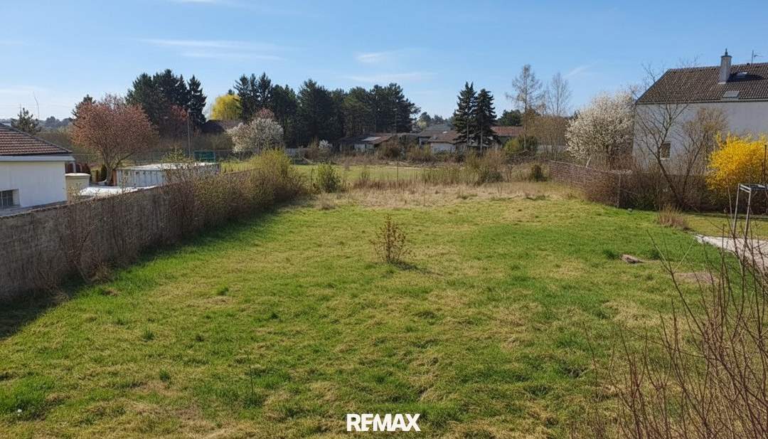 Ihr neues Baugrundstück - groß, eben, sonnig!