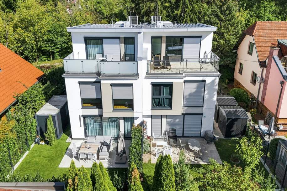 Wohntraum auf Eigengrund – Doppelhaushälfte an der Alten Donau, Haus-kauf, 1.595.000,€, 1220 Wien 22., Donaustadt