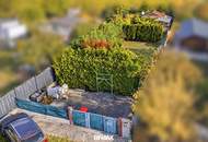 "Gartenparadies am Wiener Neustädter Kanal – 612 m² mit Gartenhaus und Wintergarten!"