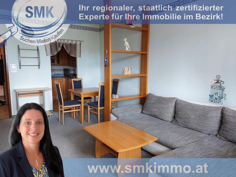 Helle 1 Zimmerwohnung mit verglaster Loggia!