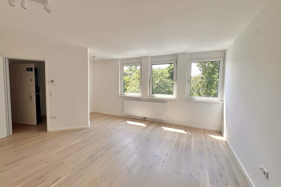 TRAUMHAFTER GARTENBLICK! Schöne Garconniere im 4. Liftstock, Wohnung-kauf, 269.000,€, 1190 Wien 19., Döbling