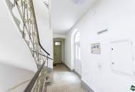 Sanierungsbedürftige 1,5-Zimmer Wohnung im Hochparterre nahe U1/U2 Praterstern (ca. 400 m)