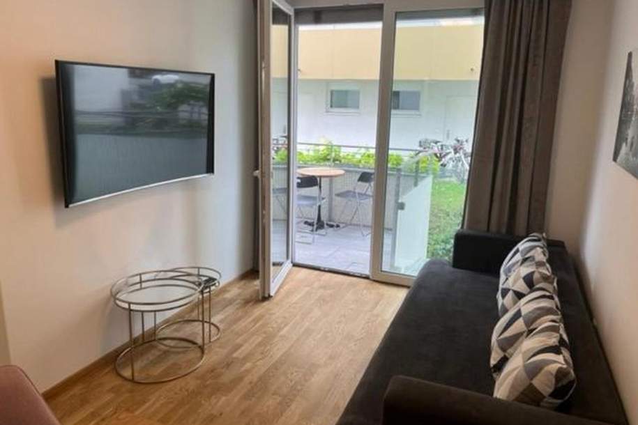 2 Zimmer Wohnung mit Garage, komplett eingerichtet, gratis W-Lan, Wohnung-miete, 850,00,€, 6020 Innsbruck-Stadt