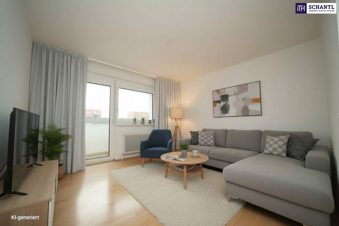 EINZIEHEN &amp; WOHLFÜHLEN! Top-sanierte 2-Zimmer-Wohnung mit Westbalkon – Ihr neues Zuhause wartet!