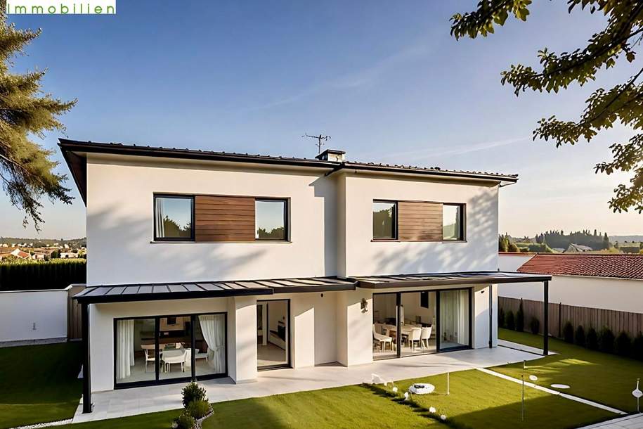 Exklusive Neubau-Doppelhaushälften mit Garten & Terrasse in Top Lage - Hochwertig, Modern, Effizient, Haus-kauf, 503.932,€, 9020 Klagenfurt(Stadt)