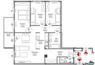 Familienfreundliche 4-Zimmer-Wohnung nahe 29A Bushaltestelle