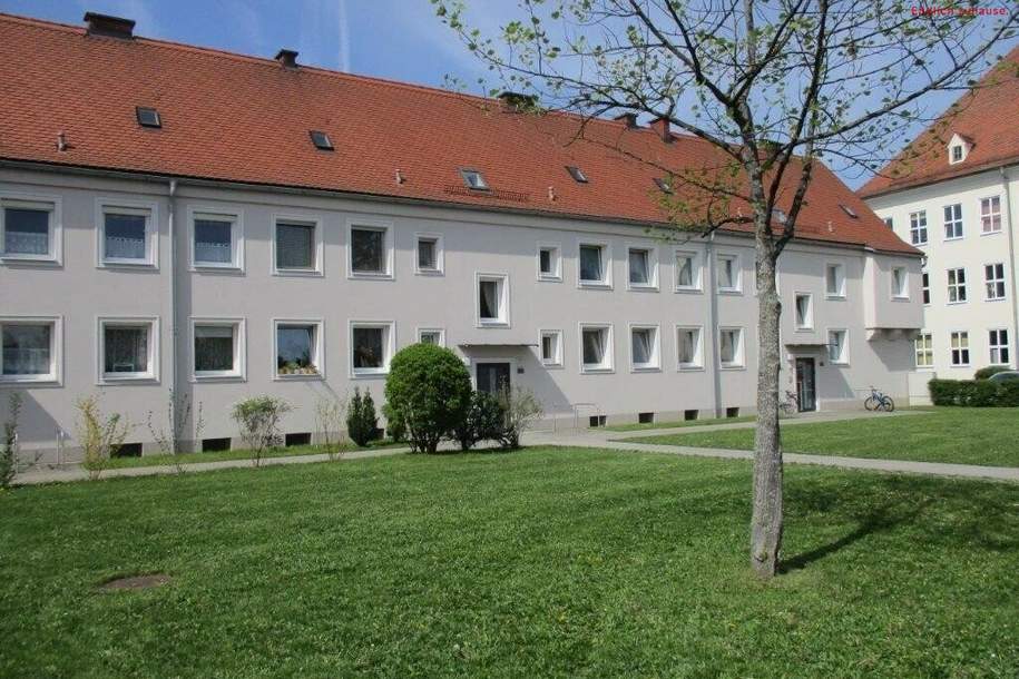 Wohnen im Einklang mit der Natur – moderne 2-Zimmer-Wohnung mit durchdachter und flexibler Raumaufteilung in ruhiger Grünlage am Stadtrand von Steyr Münichholz!, Wohnung-miete, 387,17,€, 4400 Steyr(Stadt)