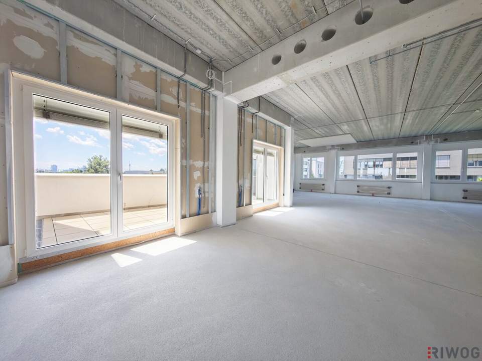 WIENBLICK | Ausbau nach Mieterwunsch | Erstbezug nach Errichtung | 733m² Büro mit Parkplätzen