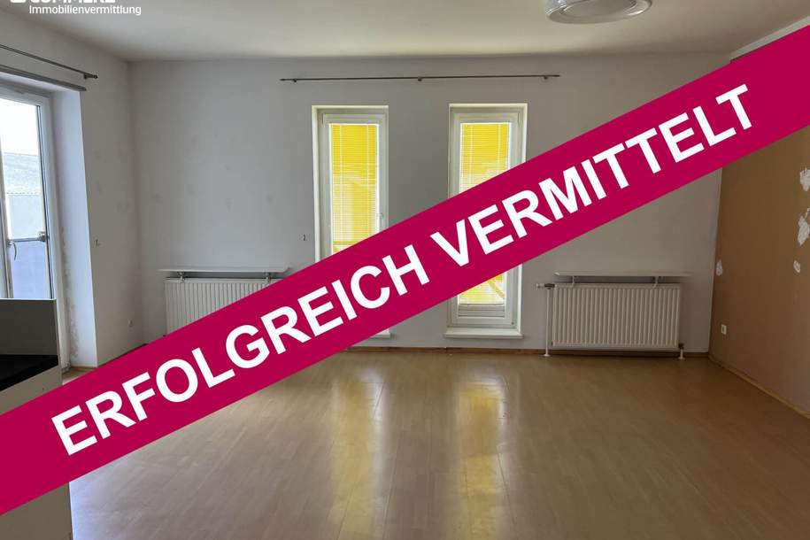 ERFOLGREICH VERMITTELT!!! Gemütliches Wohnen mit Balkon, Wohnung-miete, 950,00,€, 2432 Bruck an der Leitha