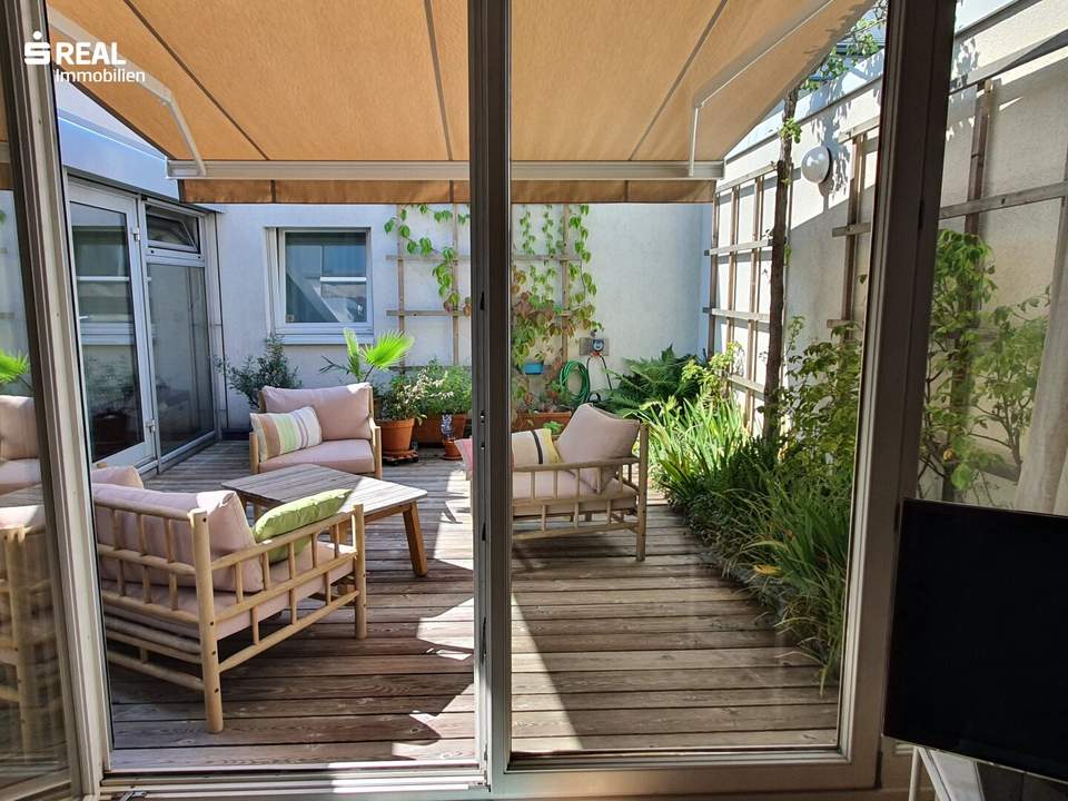 Ein wunderbares Zuhause für Groß und Klein - abwechslungsreich - mit Garten und Innenhof - mitten in der Stadt bei U4!