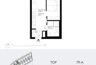Wohngenuss nahe der Alten Donau: 1-Zimmer Wohnung inkl. Freifläche und Einbauküche - beziehbar ab 01.11.2025!