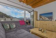 Dachgeschosswohnung an der Skipiste mit Kaiserblick