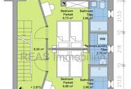 Provisionsfrei: Sehr gut ausgestattete Doppelhaushälfte mit Garten beim Theresa-Tauscher-Park! 5 Min. zum Donau Zentrum. 10 Min. zur UNO City. Parkplatz verfügbar!