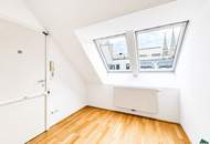 Klimatisierte 4-Zimmer DG-Maisonette mit Terrasse nahe Schottentor (optional mit PKW-Stellplatz)