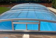 Teilmöbliertes Traumhaus in einer Kleingartensiedlung mit Pool, Garten und einem Wohnkeller