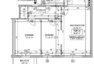 Ab 01.07.2026: Geräumige 2,5-Zimmer-Wohnung mit Terrasse Nähe Augarten