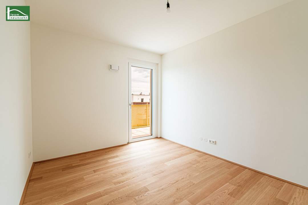 Traumhafte 3-Zimmer-Wohnung im energieeffizenten Neubauprojekt Hirschfeld - Naturnah wohnen