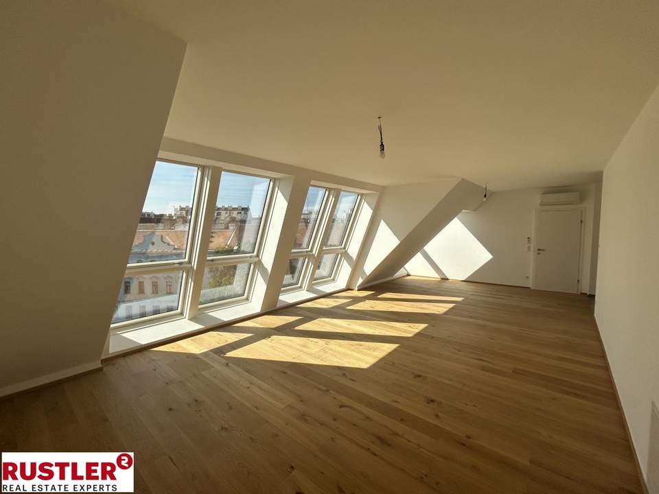 DACHGESCHOSSTRAUM AM CZERNINPLATZ 5 – EXKLUSIVES WOHNEN ÜBER DEN DÄCHERN DES 2. BEZIRKS