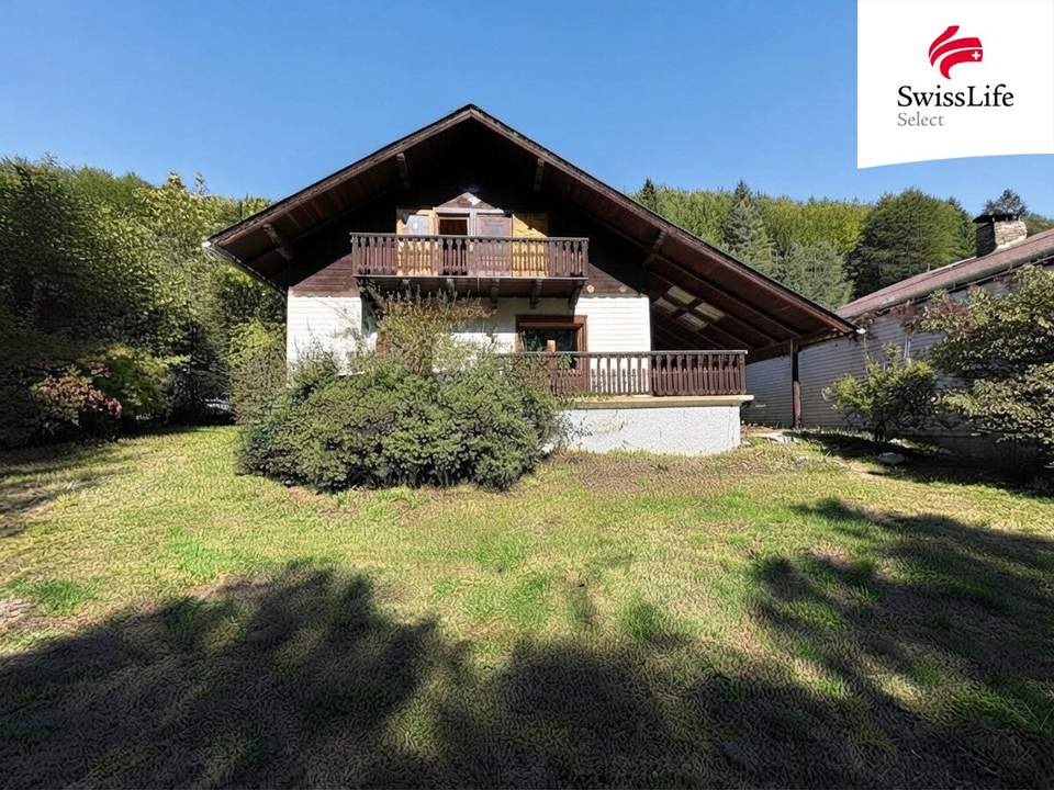 Ein Platz für neue Ideen – Ferienhaus auf 700 m² Grund in Hohenberg