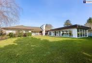 Traumhafter Bungalow mit Indoor-Pool, Weinkeller &amp; großem Garten auf Eigengrund