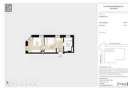 PROVISIONSFREI! T03_ Erstbezug nach Revitalisierung – kompakte 2-Zimmer-Wohnung mit 2,89 m Raumhöhe