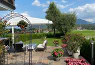 Panoramablick trifft Gartenidylle in Koppl