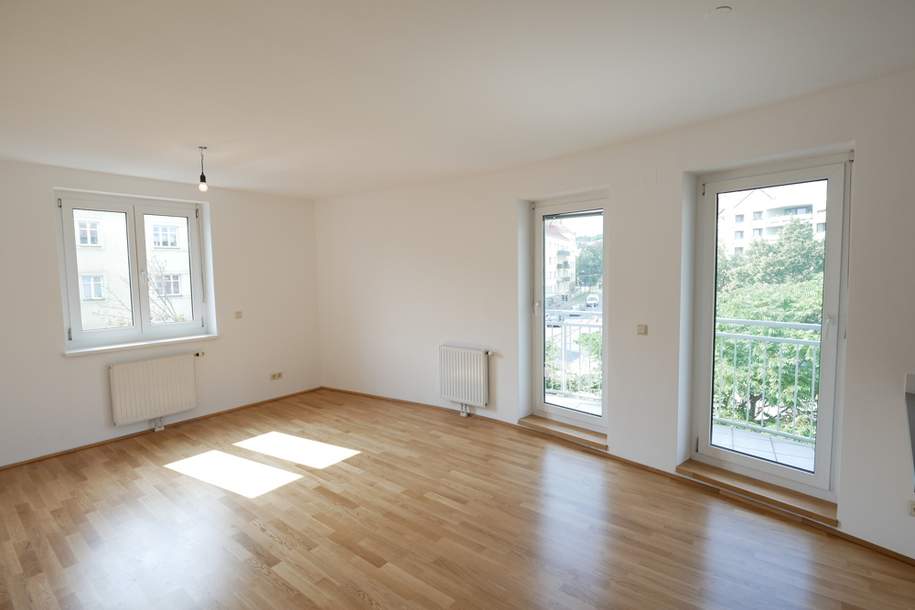 Sonnige, ideale geschnittene Neubauwohnung mit großem Balkon beim Türkenschanzpark, Wohnung-miete, 990,00,€, 1180 Wien 18., Währing