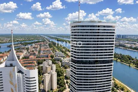 48. Etage - DC2 Tower: SKY RESIDENCES, Wohnung-miete, 1.100,00,€, 1220 Wien 22., Donaustadt