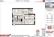 Anlegerwohnung | Neubauprojekt VINCENT | 3 Zimmer | Loggia