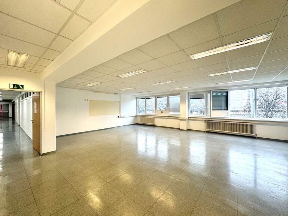 Gesamte 1. Etage in Bürogebäude bei U4 und U6! Vielfältige Möglichkeiten - Seminare, Kanzlei, Ordination, Studio uvm!
