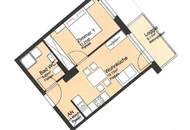 2 MONATE MIETFREI | Nahe Citypark - 2-Zimmer-Wohnung mit Loggia