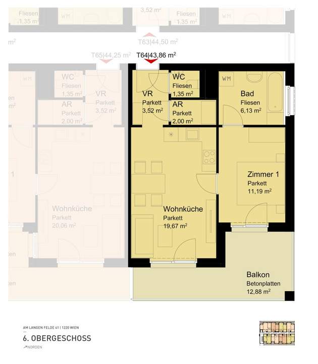 Am Langen Felde 41, 1220 Wien