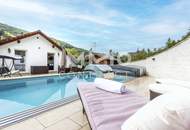 Uneinsehbares Gartenparadies mit Waldblick! Salzwasserpool beheizt. Weitere Extras warten auf Sie!