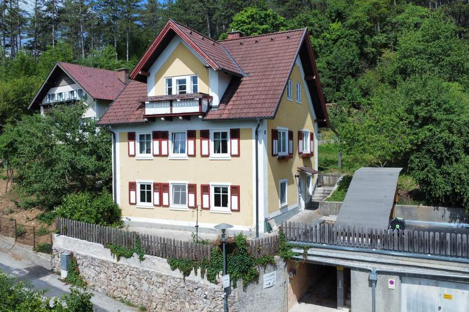 Zweifamilienhaus in begehrter Grünlage mit Waldanteil, Haus-kauf, 229.000,€, 2732 Neunkirchen