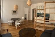 2-Zimmer-Wohnung mit großer Wohnküche – generalsaniert, vollmöbliert & zentral beim Yppenplatz