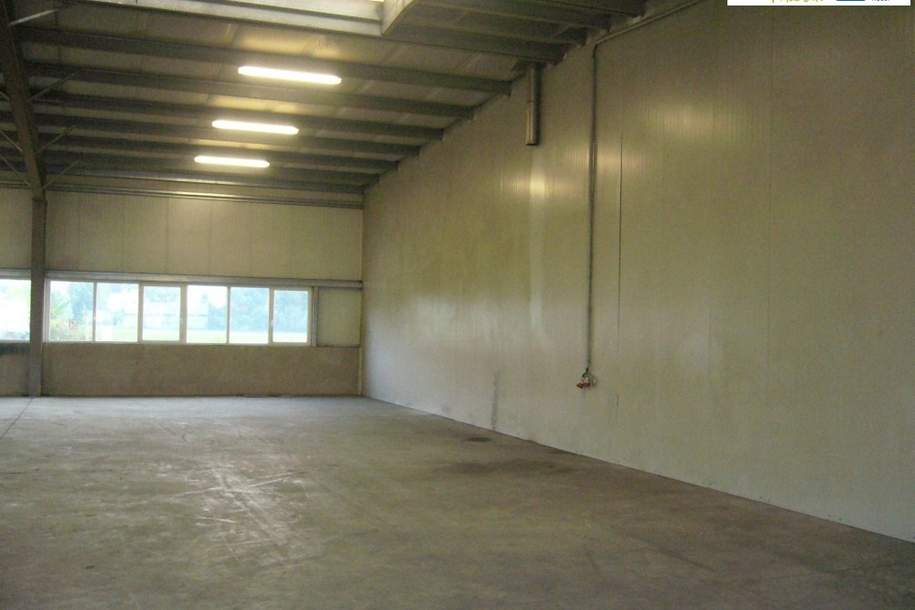 Lagerhalle mit 575 m² in Wilhelmsburg zu vermieten!, Gewerbeobjekt-miete, 3.726,00,€, 3150 Sankt Pölten(Land)