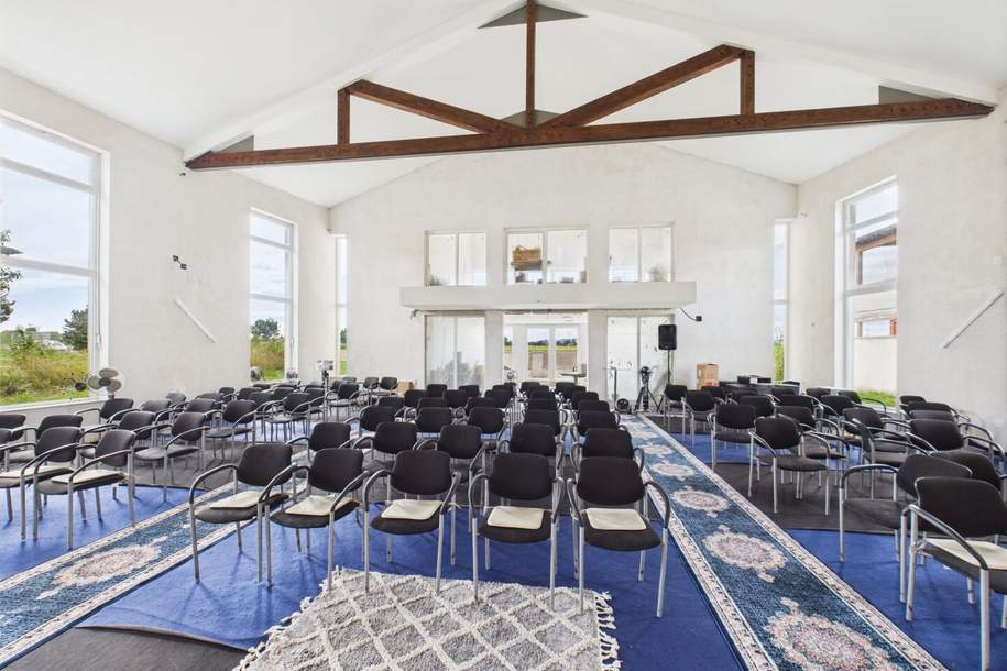Versammlunghalle / Kirche und Verwaltungsgebäude- ab 4.523€ Kreditrate/ Monat, Gewerbeobjekt-kauf, 1.550.000,€, 2201 Korneuburg