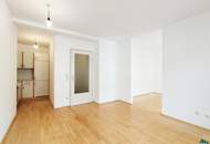 Helle 1,5 Zimmer-Wohnung in ruhiger Seitengasse nächst U4 Braunschweiggasse