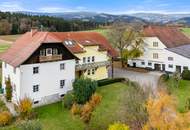 Einzigartige Landwirtschaft mit zwei Wohnhäusern, Wirtschaftsgebäuden, Wald- und Ackerflächen im Lavanttal