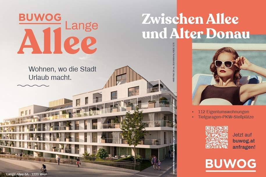 Lange Allee 6A - Eigentum in 1220 Wien, Wohnung-kauf, 663.000,€, 1220 Wien 22., Donaustadt