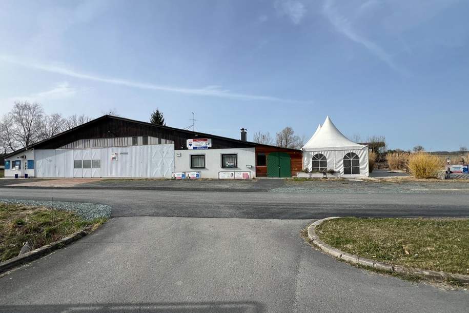 GEWERBEOBJEKT (Lagerhalle, Büro und Gaststätte), Gewerbeobjekt-kauf, 7535 Güssing