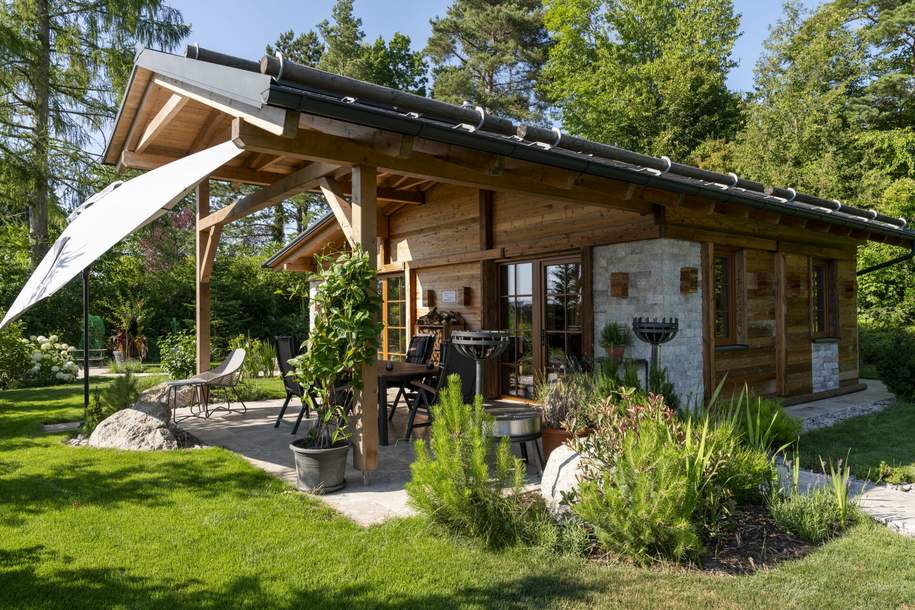 Baugrundstück mit Premium-Chalet in Stadtnähe, Grund und Boden-kauf, 450.000,€, 4407 Steyr-Land